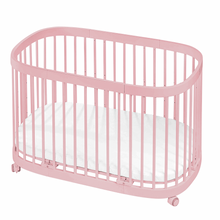 Load image into Gallery viewer, Tweeto 7 in 1 Baby Cot Rose Multifunctional