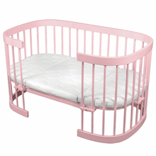 Load image into Gallery viewer, Tweeto 7 in 1 Baby Cot Rose Multifunctional
