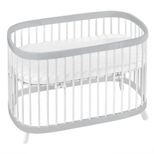 Load image into Gallery viewer, Tweeto 7 in 1 Baby Cot Gray/White Multifunctional