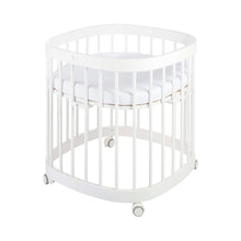 Load 3D model into Gallery viewer, Tweeto 7 in 1 Baby Cot White Multifunctional