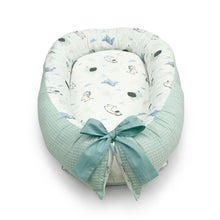 Load image into Gallery viewer, Waffle Cocoon Baby Nest Dino