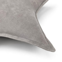 Load image into Gallery viewer, Star Protective Cot Velour Pillow Grey