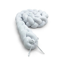 Load image into Gallery viewer, Braided Protective Velour Bumper White