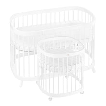 Load image into Gallery viewer, Tweeto 7 in 1 Baby Cot White Multifunctional