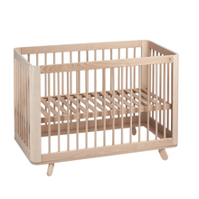 Load image into Gallery viewer, Tweeto Kube 3in1 Baby Cot Natural
