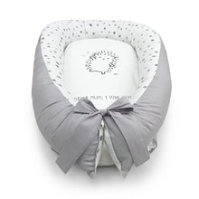 Load image into Gallery viewer, Cocoon Baby Nest Hedgehog Design