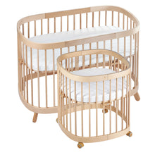 Load image into Gallery viewer, Tweeto 7 in 1 Baby Cot Natural Multifunctional