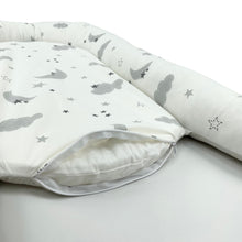 Load image into Gallery viewer, Waffle Cocoon Baby Nest Sky