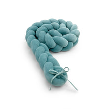 Load image into Gallery viewer, Braided Protective Velour Bumper Mint