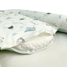 Load image into Gallery viewer, Waffle Cocoon Baby Nest Dino