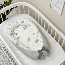 Load image into Gallery viewer, Waffle Cocoon Baby Nest Sky
