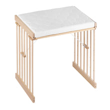 Load image into Gallery viewer, Tweeto 7 in 1 Baby Cot Natural Multifunctional