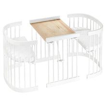 Load image into Gallery viewer, Tweeto 7 in 1 Baby Cot White Multifunctional
