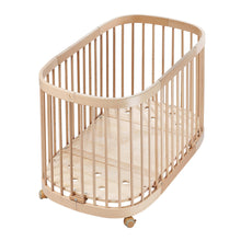 Load image into Gallery viewer, Tweeto 7 in 1 Baby Cot Natural Multifunctional
