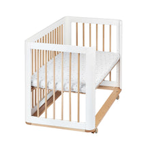 Load image into Gallery viewer, Tweeto Kube 3in1 Baby Cot Natural/White