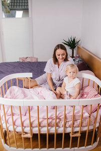Safety Attachment to the parent's bed