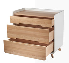 Load image into Gallery viewer, Tweeto Dressing Unit Chest Drawer White/Natural