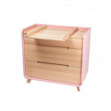 Load image into Gallery viewer, Tweeto Dressing Unit Chest Drawer Pink/Natural