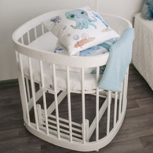 Load image into Gallery viewer, Tweeto Baby Cot Rocking Mechanism White