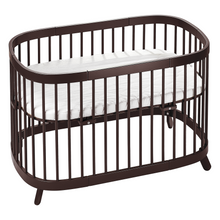 Load image into Gallery viewer, Tweeto 7 in 1 Baby Cot Walnut Multifunctional
