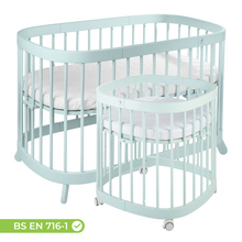 Load image into Gallery viewer, Tweeto 7 in 1 Baby Cot Tiffany Multifunctional
