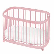 Load image into Gallery viewer, Tweeto 7 in 1 Baby Cot Rose Multifunctional
