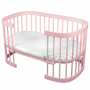 Tweeto 7 in 1 Baby Cot Rose Multifunctional