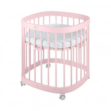 Load 3D model into Gallery viewer, Tweeto 7 in 1 Baby Cot Rose Multifunctional
