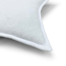 Load image into Gallery viewer, Star Protective Cot Velour Pillow White
