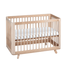 Load image into Gallery viewer, Tweeto Kube 3in1 Baby Cot Natural
