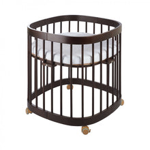 Load image into Gallery viewer, Tweeto 7 in 1 Baby Cot Walnut Multifunctional
