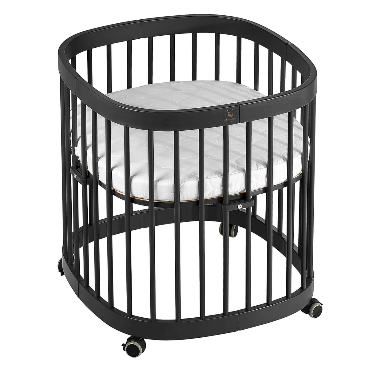 Tweeto 7 in 1 Baby Cot Gray Multifunctional – Tweeto.uk