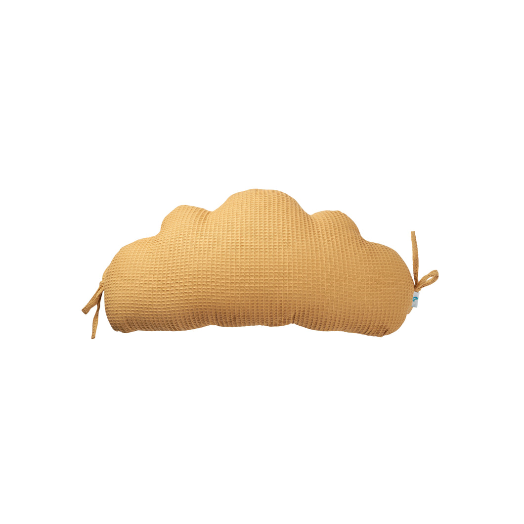 Cloud Pillow - protection in the crib -  mustard yellow